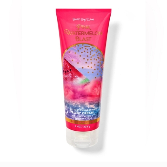 Bath & Body Works Pink Watermelon Blast Body Cream NWT - Picture 1 of 3